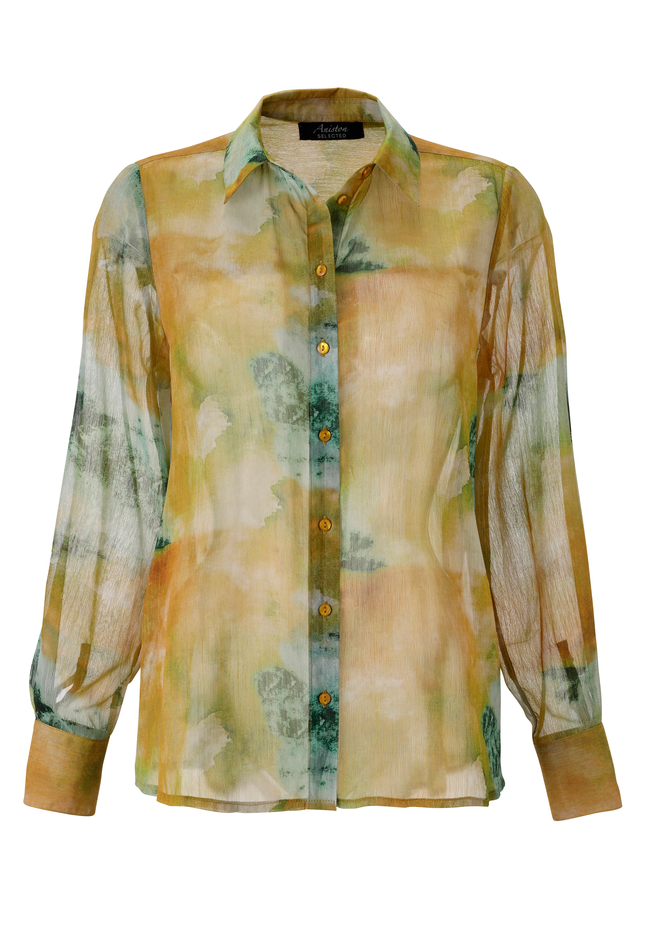 Aniston SELECTED Blouse in Green: front