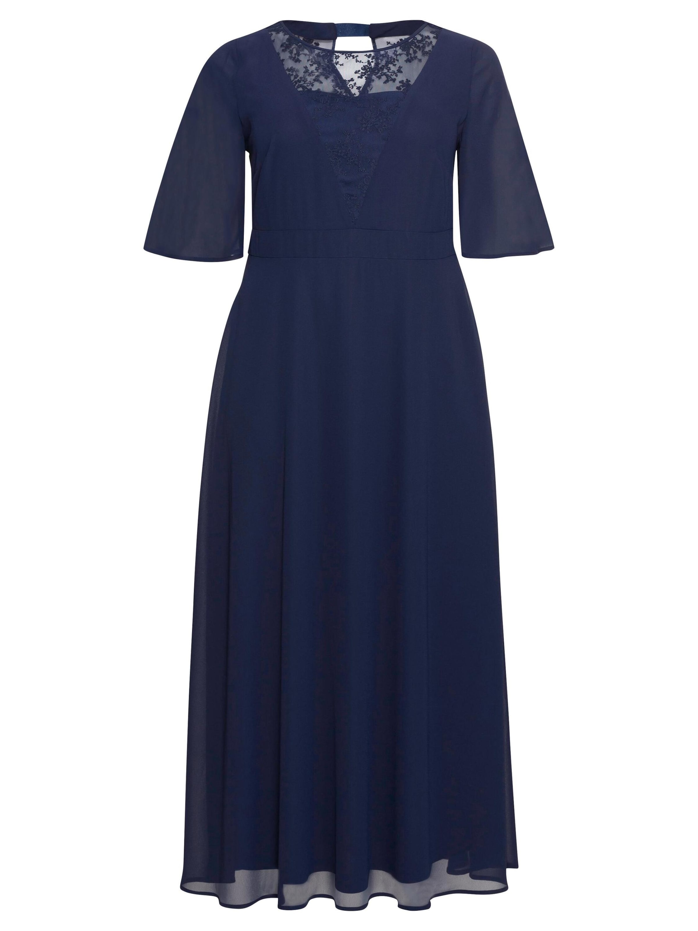 SHEEGO Βραδινό φόρεμα σε μπλε: μπροστά