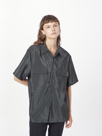 TOPSHOP Bluse in Grau