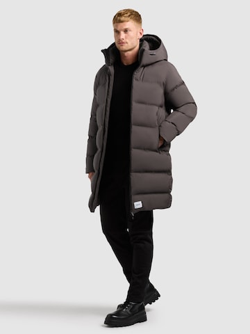 khujo Wintermantel 'Caius3' in Grau