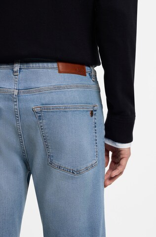 BOSS Tapered Jeans 'Onyx' in Blue