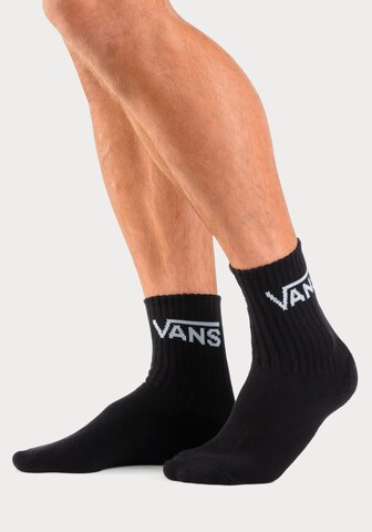 Chaussettes VANS en noir : devant