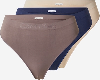 Siaurikės iš Calvin Klein Underwear, spalva – tamsiai mėlyna / šokolado spalva / rausvai pilka, Prekių apžvalga