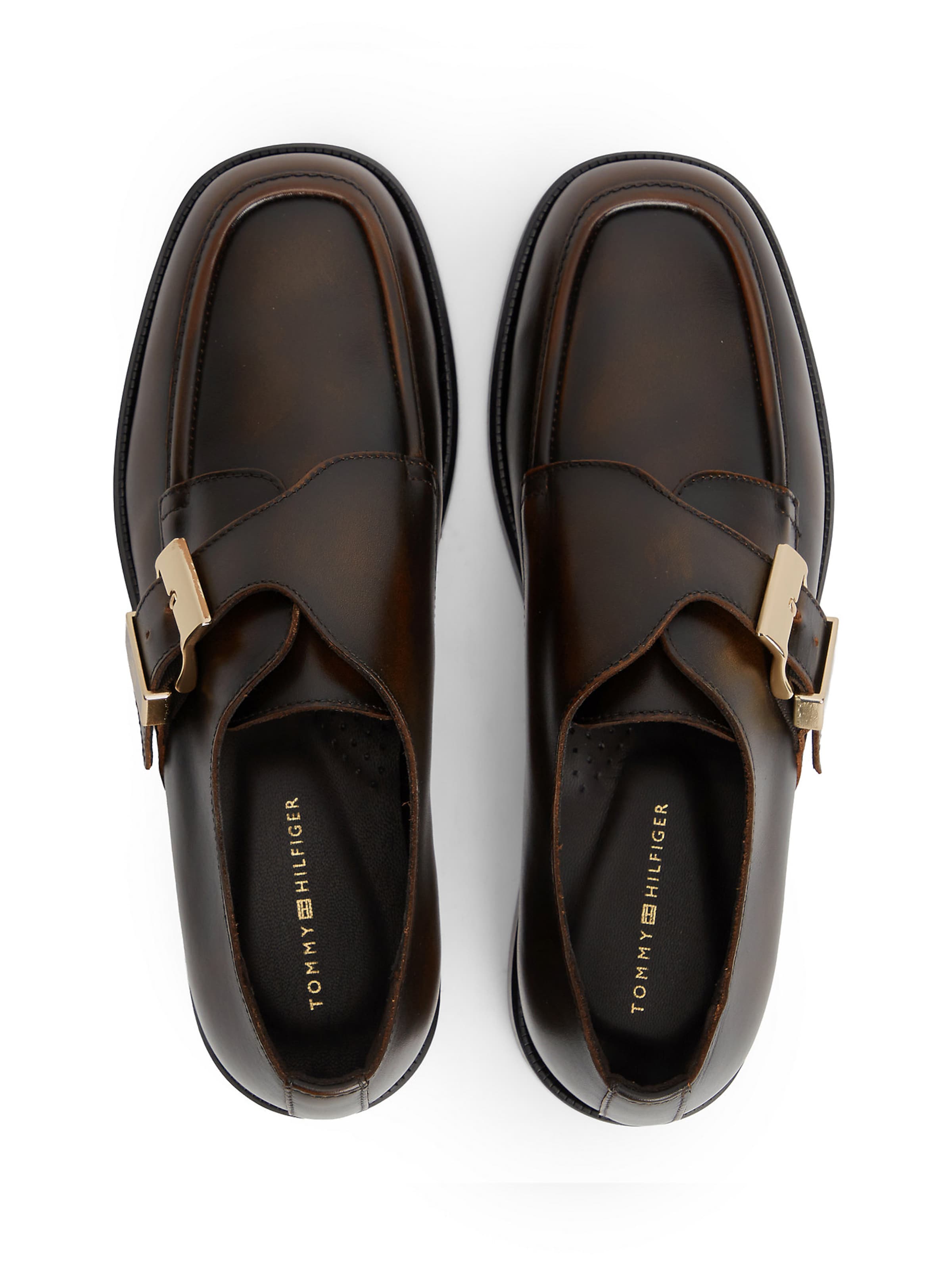 TOMMY HILFIGER Schnürschuh 'New York' in Braun
