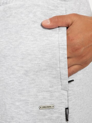Smilodox Regular Brayan Casual Baggy Pants in Grau
