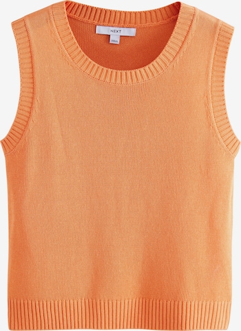 Next Stricktop in Orange: Vorderseite