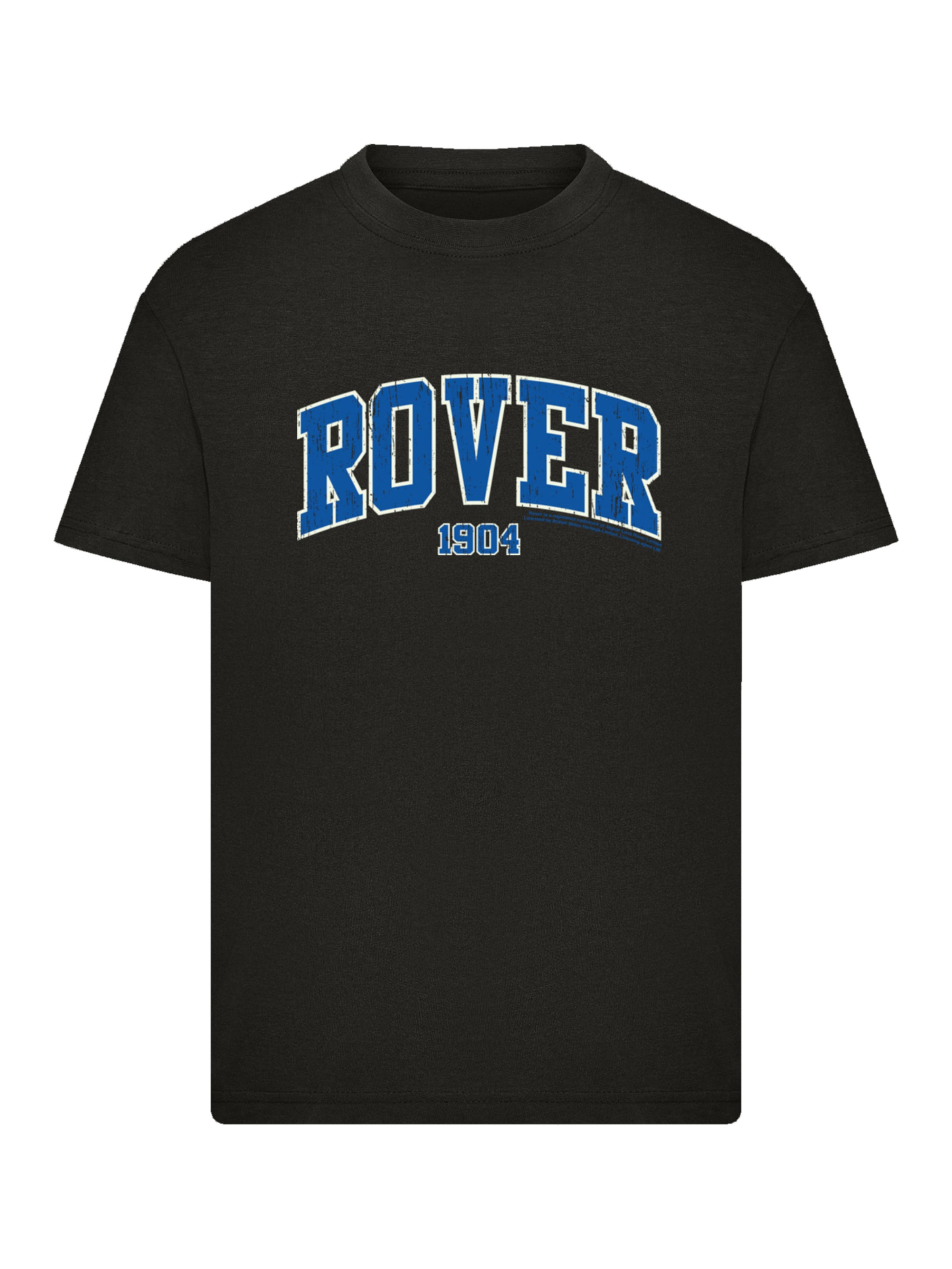 T-Shirt 'British Motor Heritage Rover Car 1904 College' F4NT4STIC en noir : devant