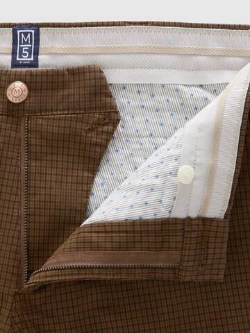 MEYER Regular Chino Pants in Brown