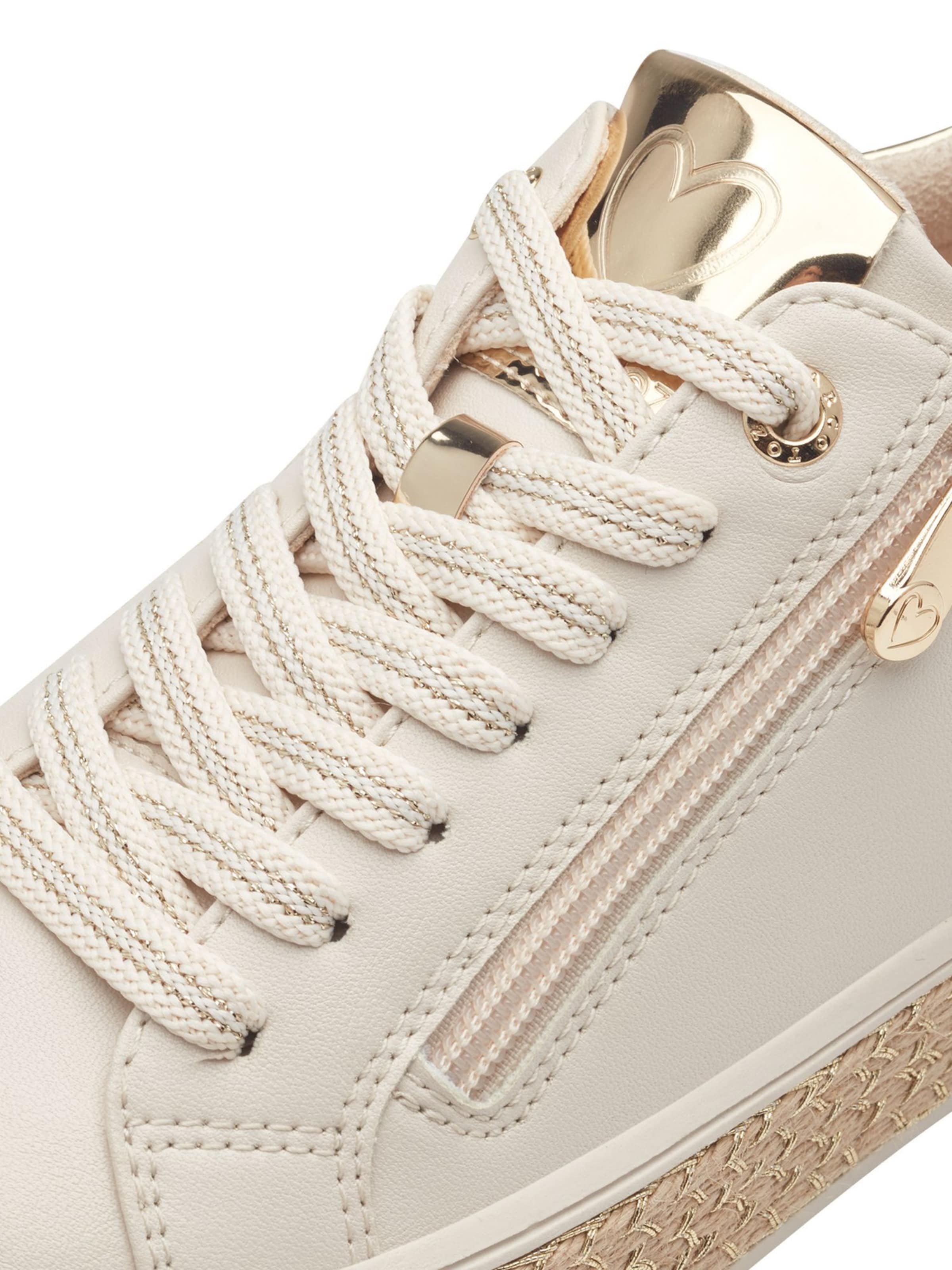 MARCO TOZZI Platform trainers in Beige