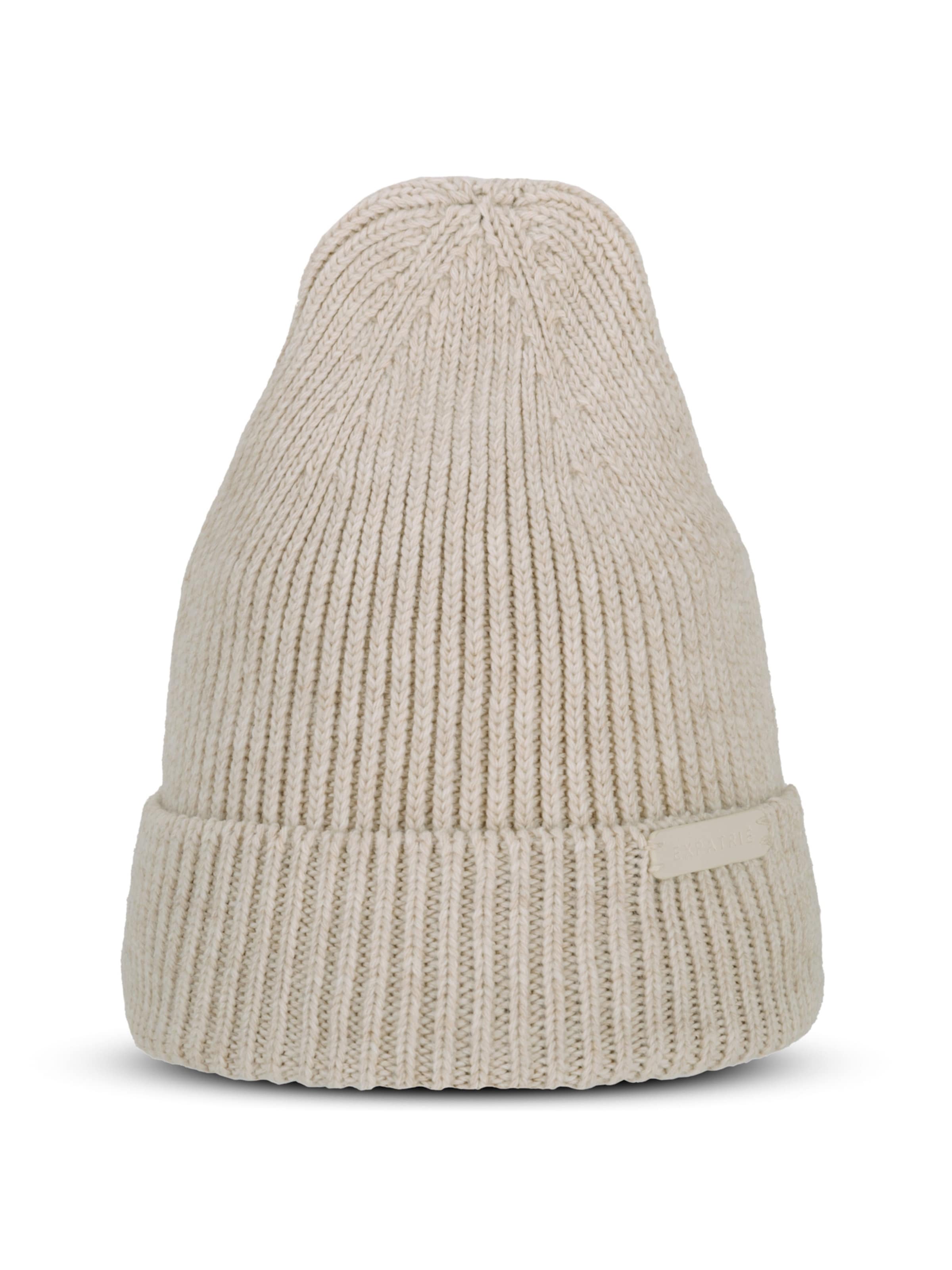 Berretto &#x27;Luna&#x27; di Expatrié in beige: frontale
