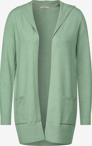 CECIL Knit Cardigan in Green: front