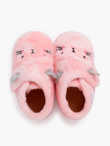 Pantoufle Pisamonas en rose