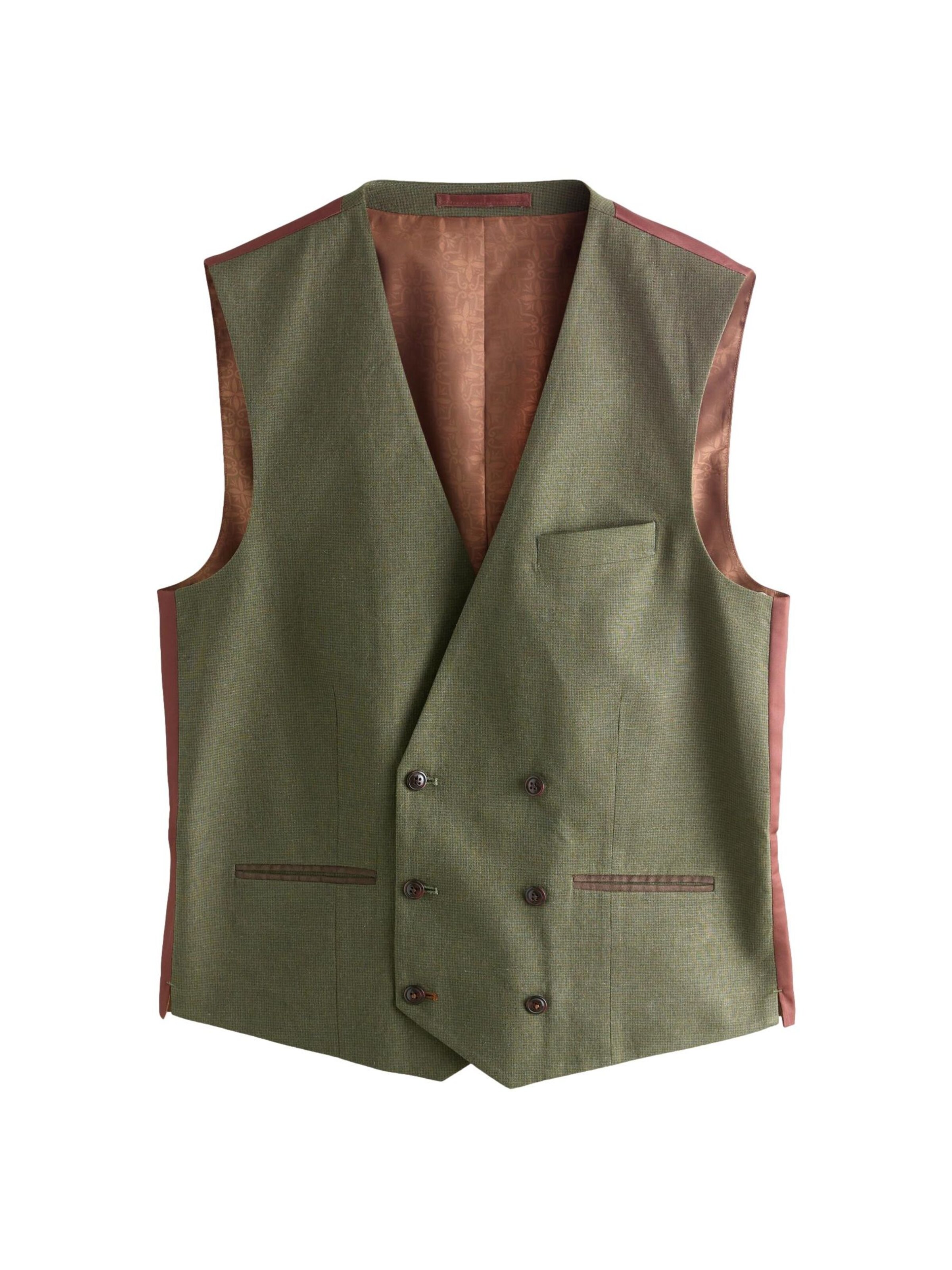 Gilet de costume Next en vert : devant
