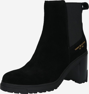 TOMMY HILFIGER Chelsea boots in Zwart: voorkant