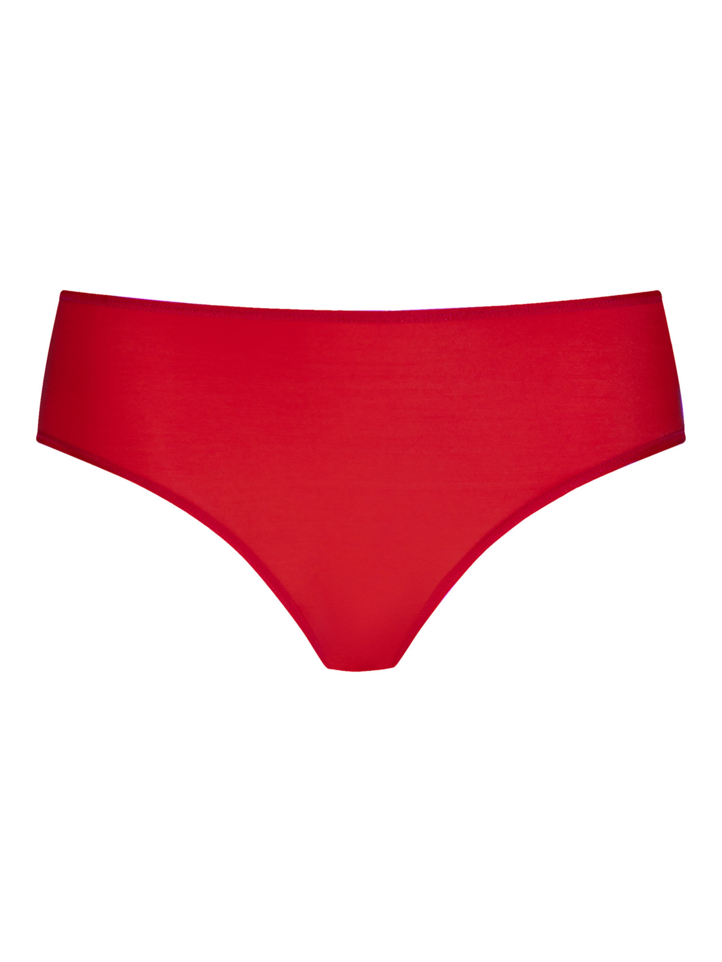 Slip 'Joan' Mey en rouge : devant