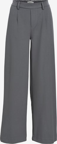 OBJECT - Pierna ancha Pantalón 'Lisa' en gris: frente