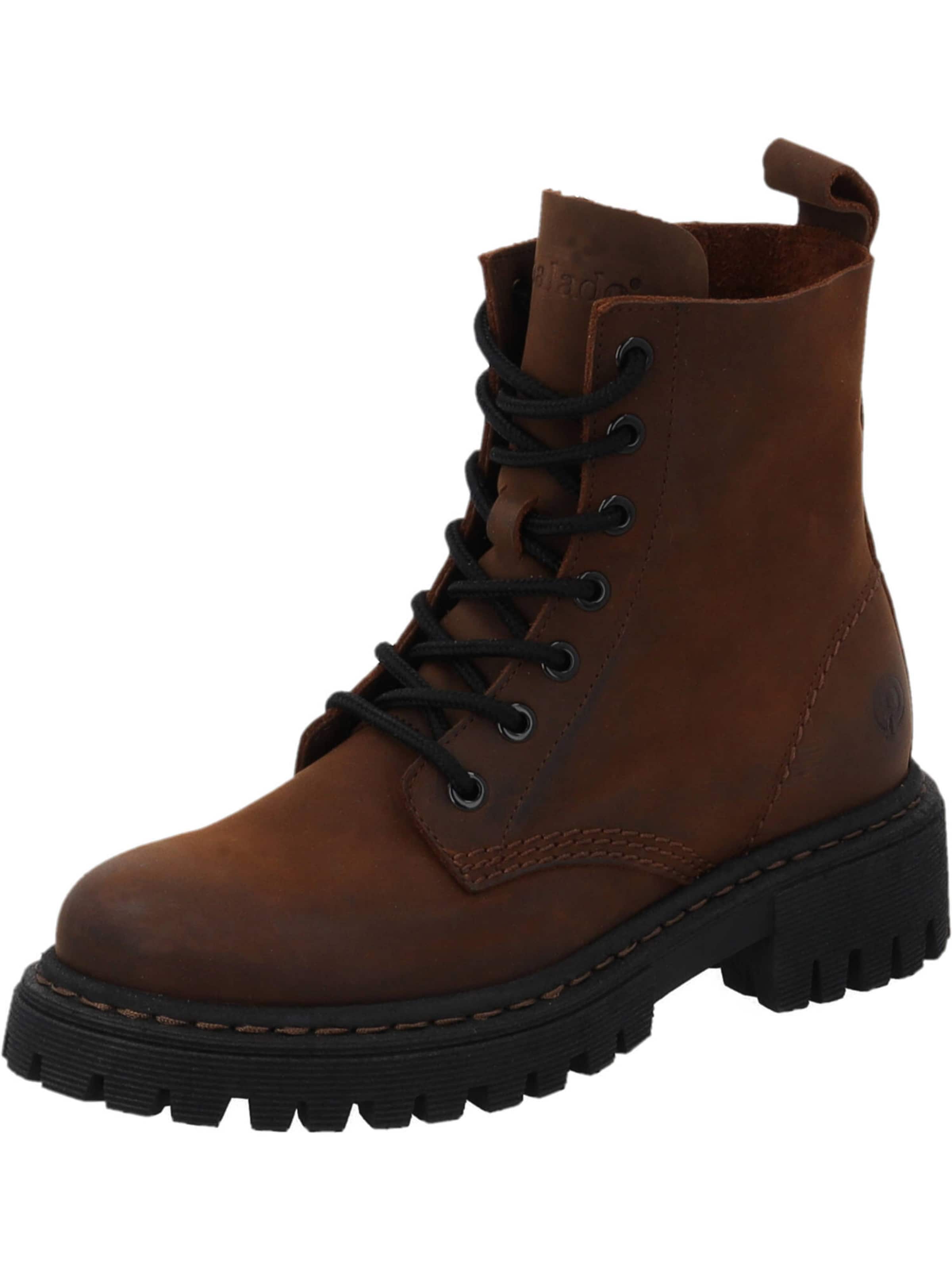 Palado Ниски ботуши с връзки 'Pheara' в кафяво: отпред