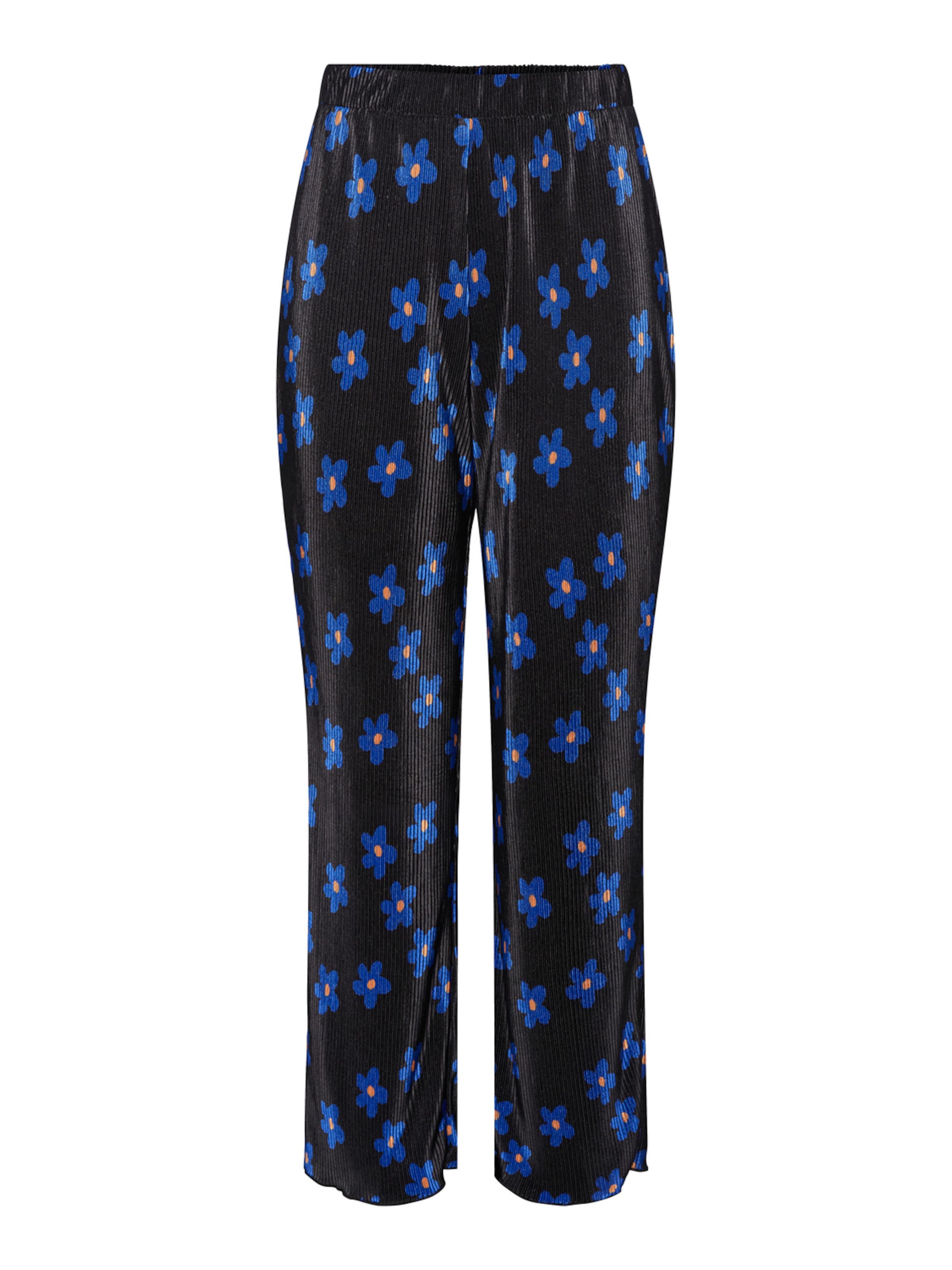 PIECES Loosefit Bukser 'Orine' i sort: forside