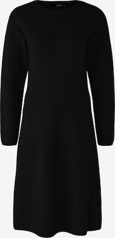 OUI Knitted dress in Black: front