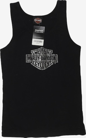 Harley Davidson Top XL in Schwarz: Vorderseite