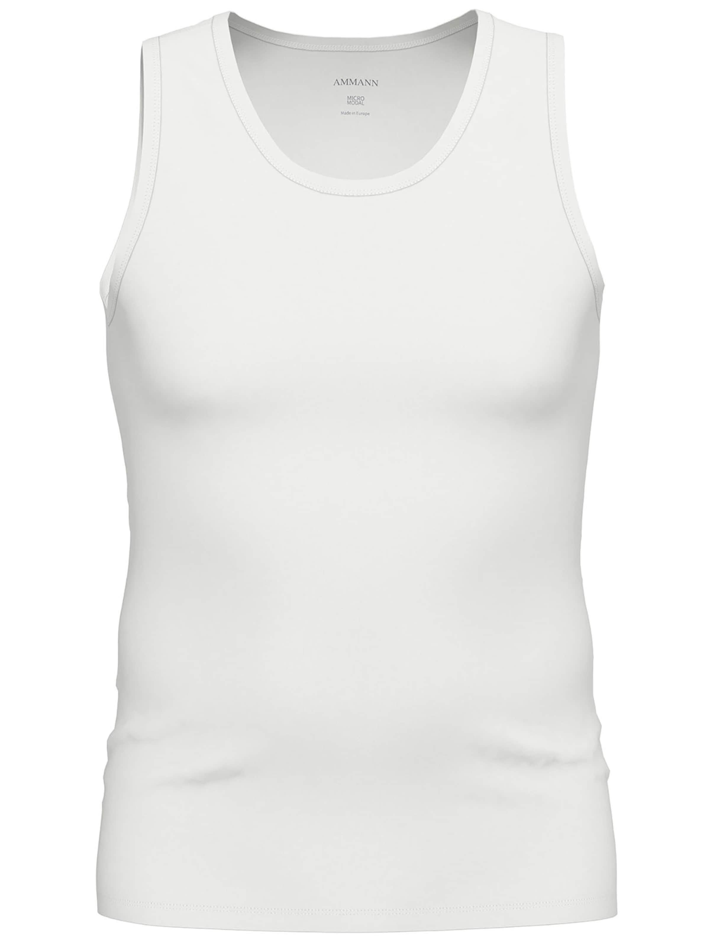 Ammann Undershirt 'Day Modern / Micro Modal' in White: front