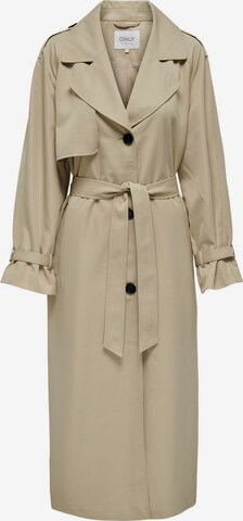 Manteau mi-saison ONLY en beige : devant