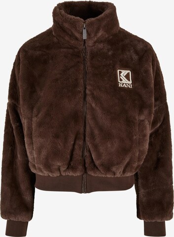 Karl Kani - Chaqueta de entretiempo en marrón: frente