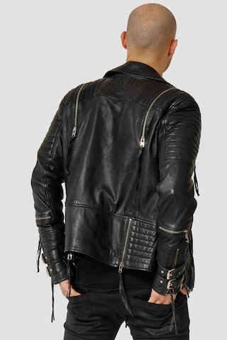 trueprodigy Lederjacke 'Jackson' in Schwarz