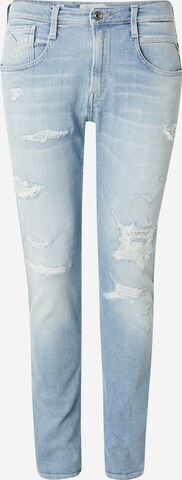 REPLAY Slim fit Jeans 'ANBASS' in Blue: front