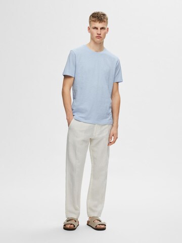 SELECTED HOMME T-Shirt in Blau