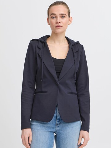 ICHI Blazers 'Kate' in Blauw: voorkant