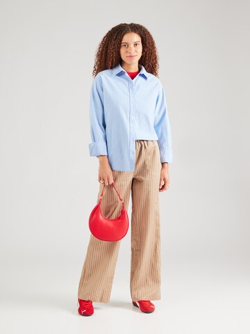 PIECES Blouse 'PCPOPPY' in Blue