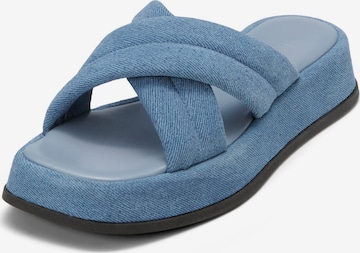 Marc O'Polo Mules in Blue: front