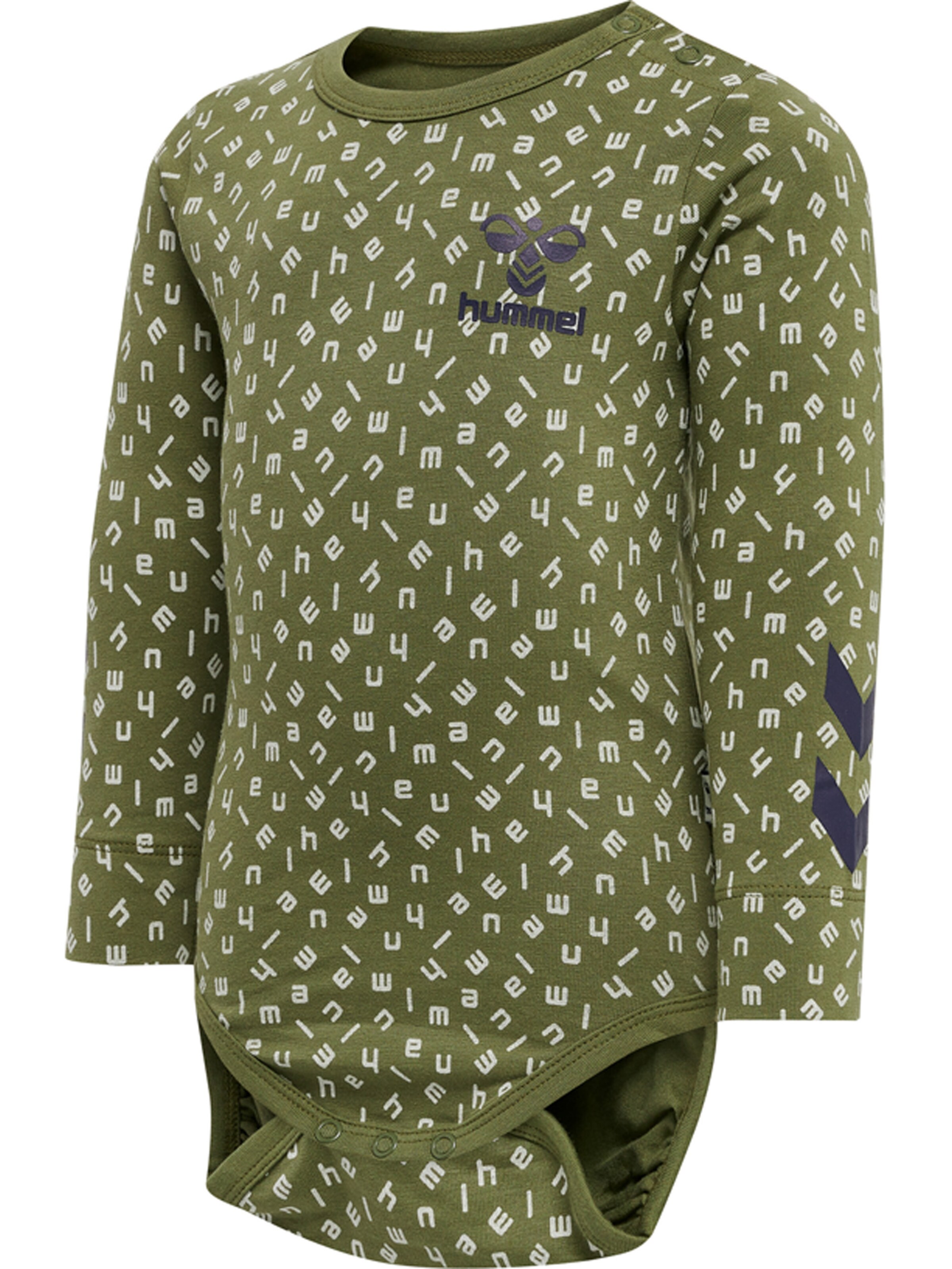 Hummel Rompertje/body 'CONNOR' in Groen