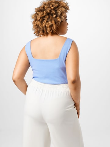 Shirtbody GLAMOROUS CURVE en bleu