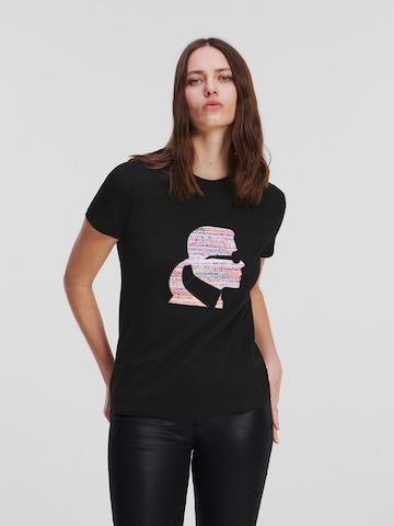 Karl Lagerfeld Shirt in Schwarz: predná strana