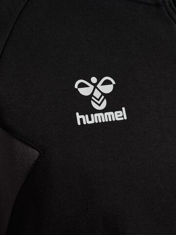 Hummel Athletic Zip-Up Hoodie 'TRAVEL' in Black