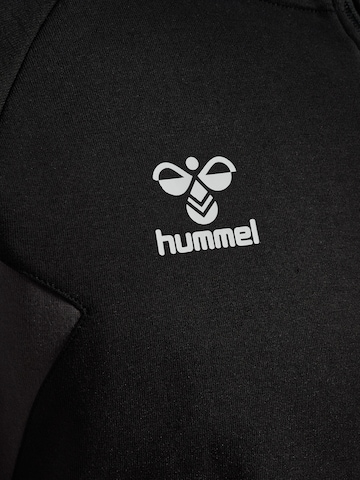 Hummel Sportsweatjacke 'TRAVEL' in Schwarz