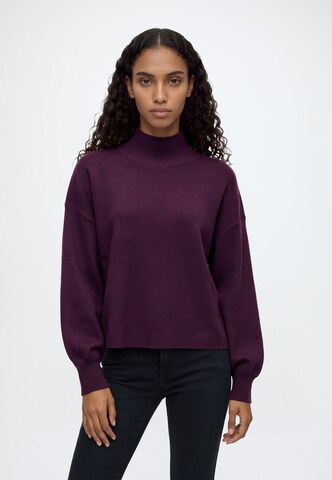 MSCH COPENHAGEN - Pullover 'Mercy East' em roxo: frente