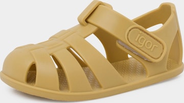 IGOR - Zapatos para playa y agua en amarillo: frente