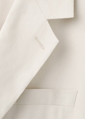 MANGO MAN Regular fit Suit Jacket 'Sakko Boston' in Beige