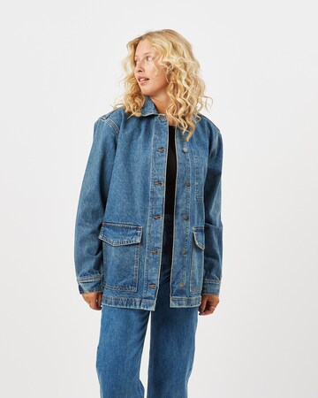Veste mi-saison 'Minissa' minimum en bleu : devant