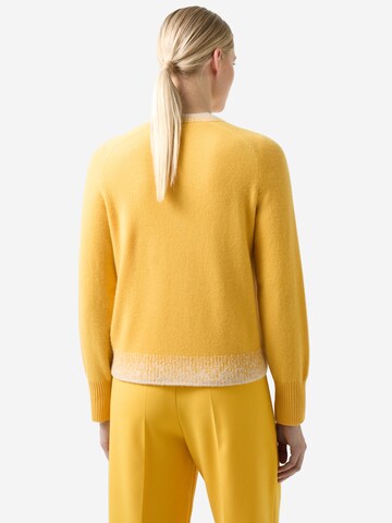 BOGNER Knit cardigan 'Lauren' in Yellow