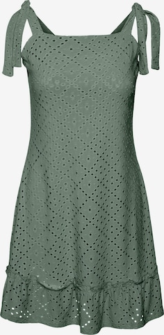 VERO MODA - Vestido 'TASSA' en verde: frente