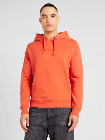 Sweat-shirt 'JOE' Pepe Jeans en orange : devant