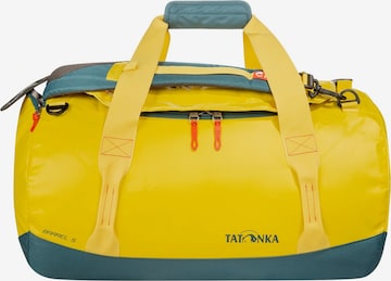 Sac de voyage 'Barrel S ' TATONKA en jaune : devant