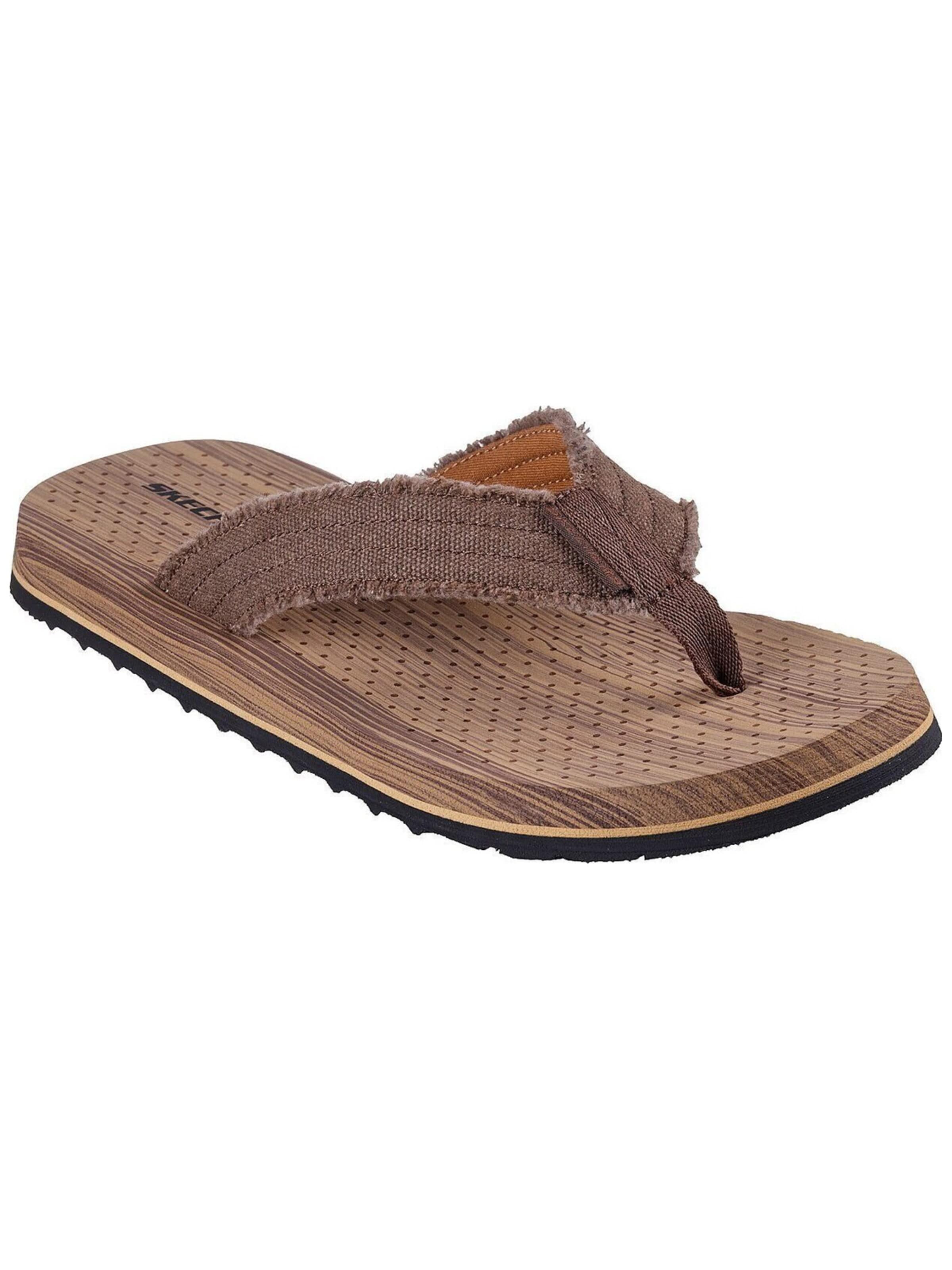 SKECHERS - Sandalias de dedo 'Skechers Tantric - Fritz' en marrón: frente