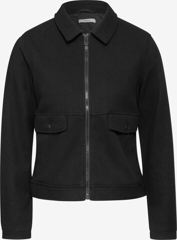 CECIL Übergangsjacke in Schwarz: Vorderseite