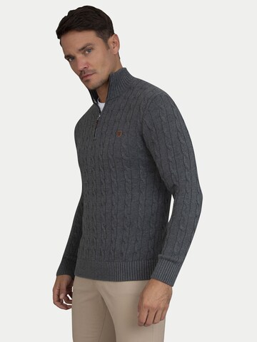 Sir Raymond Tailor Sweater 'Sherman' in Grey