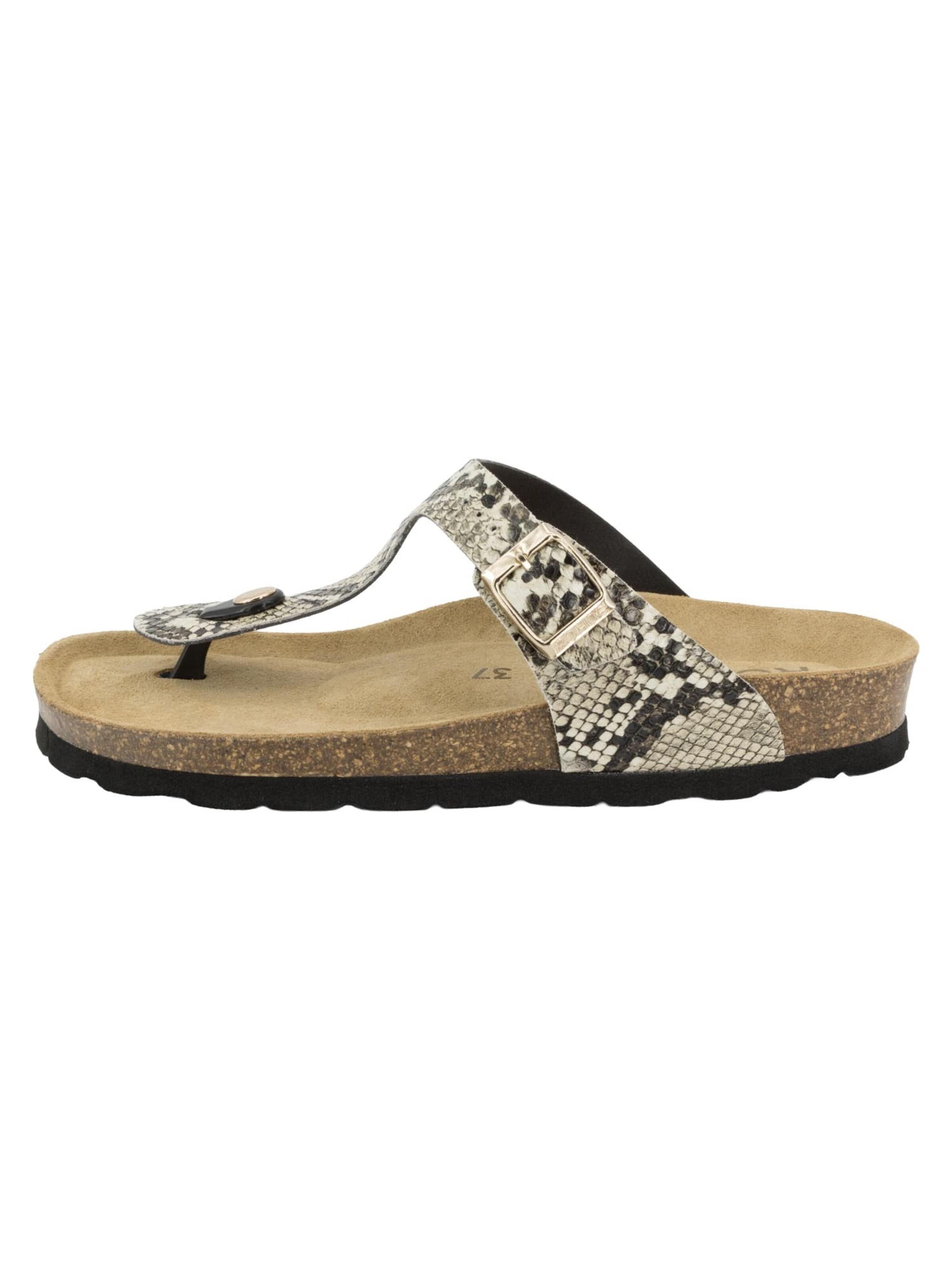 ROHDE T-Bar Sandals 'Alba' in Beige: front